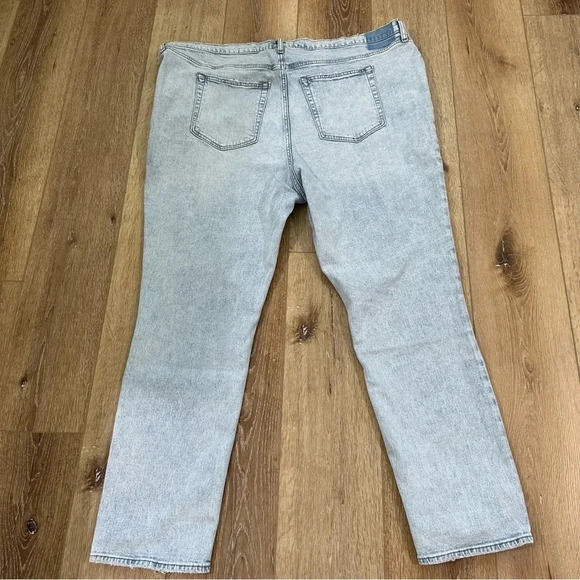 Abercrombie & Fitch The 90s Slim Straight Ultra High Rise Size 24R x 37 NWT - Picture 10 of 10